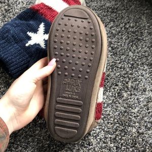 Muk Luks Shoes - red white and blue boots Muk Luks Shoes - red white and blue boots